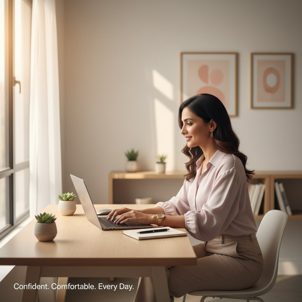 “Reusable Menstrual Cup – Rash-Free, Leak-Proof & 12-Hour Protection (Medical Grade Silicone)”